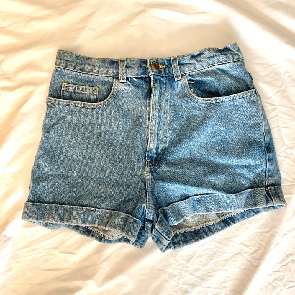 American Apparel Jean Shorts Size 30